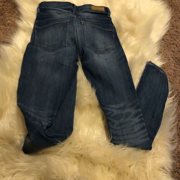Express stretch denim leggings size 00 - Picture 5 of 9